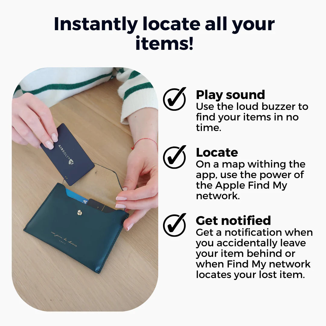 AirBolt® Card with Find My™