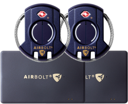 2 AirBolt Locks (Starlight Blue) and 2 AirBolt Cards