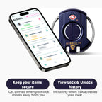 AirBolt® The Truly Smart Travel Lock (Gen 5)