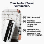 AirBolt® The Truly Smart Travel Lock (Gen 5)
