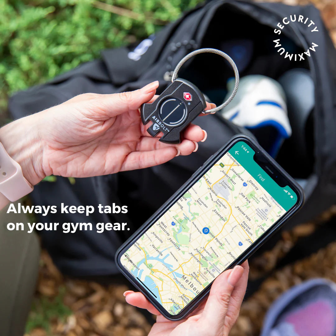 AirBolt® The Truly Smart Travel Lock (Gen 5)