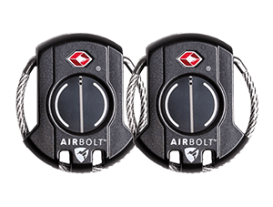 2 AirBolt Travel Sized Locks - Black - AirBolt