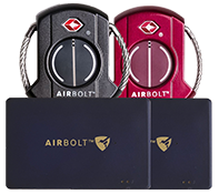 2 AirBolt Locks and 2 AirBolt Cards